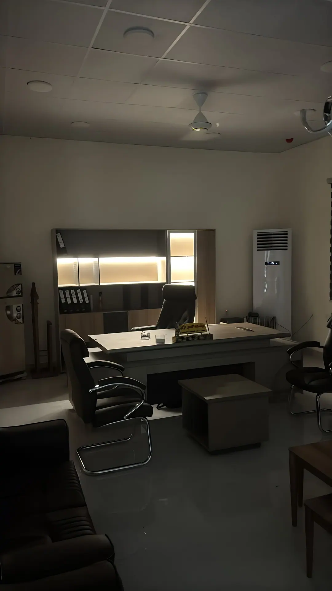 Prepared office interior